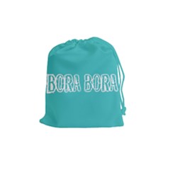 boraborablue - Drawstring Pouch (Medium)