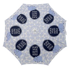 Blue Hippo Straight Umbrella