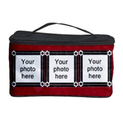 Love Black And Red Cosmetic Storage Case