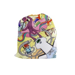 Superjail Large Dice Bag - Drawstring Pouch (Large)