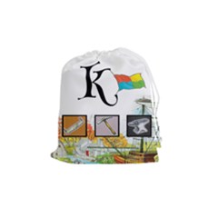 keyflower_tools - Drawstring Pouch (Medium)