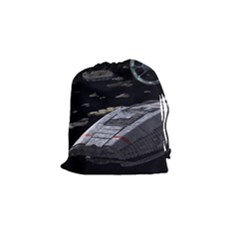 BSG civilian ship draw bag - Drawstring Pouch (Small)