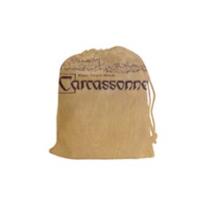 Carcassonne City Bag - Drawstring Pouch (Medium)