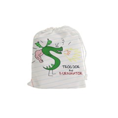 Trogdor Bag - Drawstring Pouch (Medium)