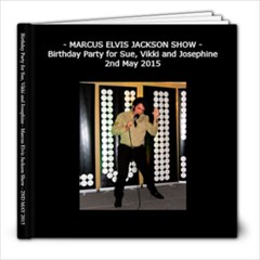 Marcus Elvis Show - 8x8 Photo Book (20 pages)