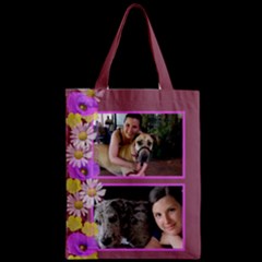 Zipper Classic Tote Bag 