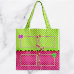 Zipper Grocery Tote Bag 