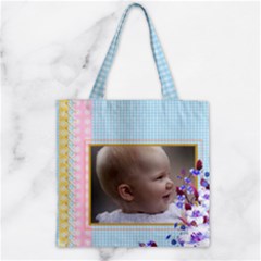 Zipper Grocery Tote Bag 