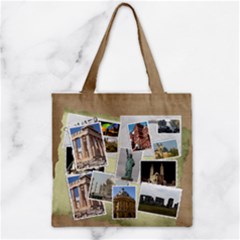 Zipper Grocery Tote Bag 