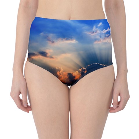 Classic High-Waist Bikini Bottoms 