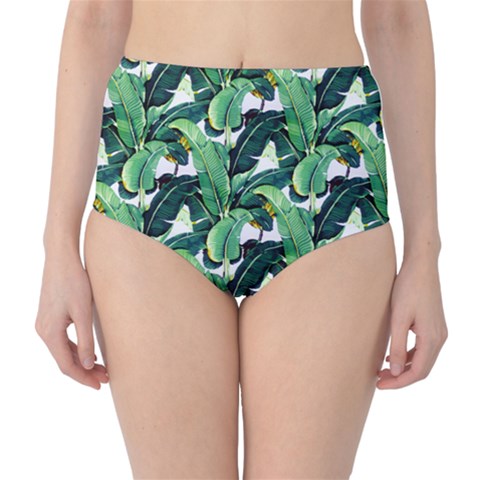 Classic High-Waist Bikini Bottoms 