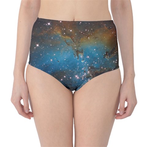 Classic High-Waist Bikini Bottoms 