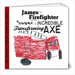 James the Firefighter - 8x8 Photo Book (20 pages)