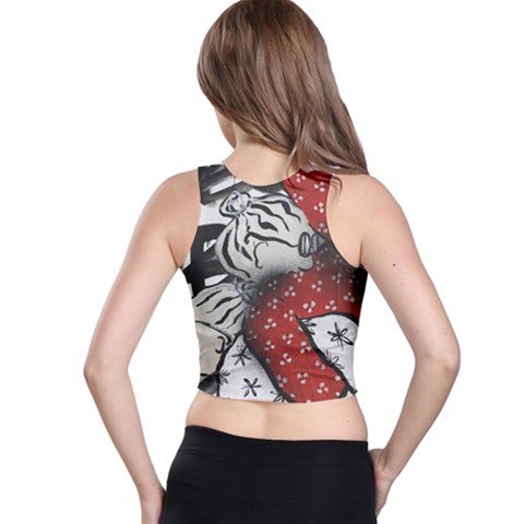 Racer Back Crop Top 