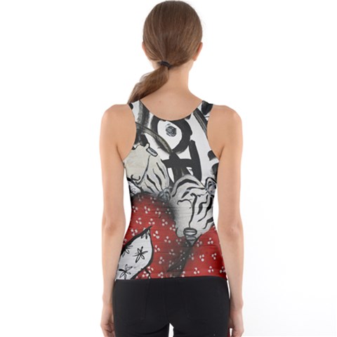 Women s Basic Tank Top Back