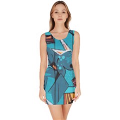 graffiti - Bodycon Dress