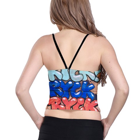 Spaghetti Strap Bra Top 