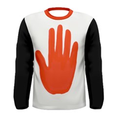 Red Hand Shirt - Men s Long Sleeve T-Shirt