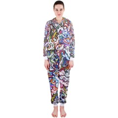 silliness onesie - Hooded Jumpsuit (Ladies)