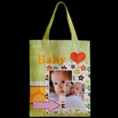 Zipper Classic Tote Bag 