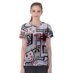  graffiti - Women s Sport Mesh T-Shirt
