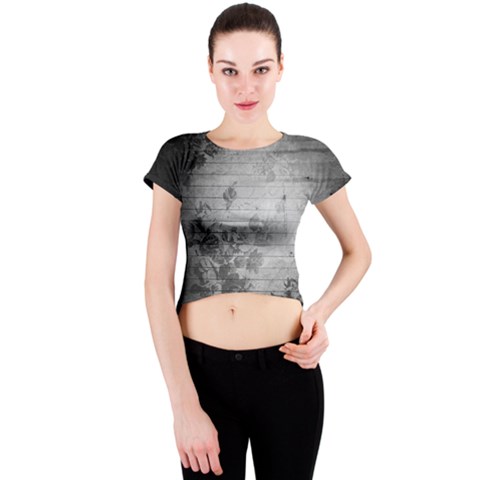 Crew Neck Crop Top 