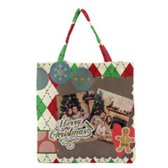 xmas - Grocery Tote Bag