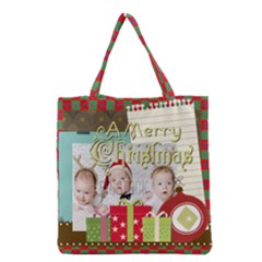 xmas - Grocery Tote Bag