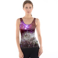 Galaxy Allover Print Tank Top - Women s Basic Tank Top