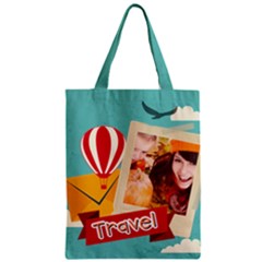 travel - Zipper Classic Tote Bag