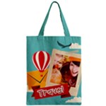 travel - Zipper Classic Tote Bag