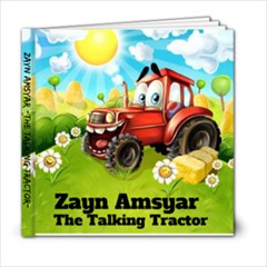 tractor - 6x6 Photo Book (20 pages)