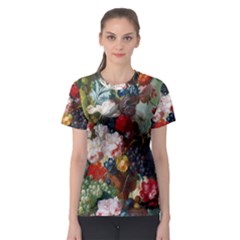 flower - Women s Sport Mesh Tee