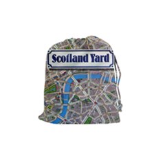 Scotland Yard Tile Drawing Bag MEDIUM - Drawstring Pouch (Medium)