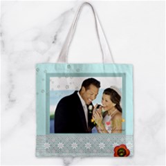 wedding - Zipper Grocery Tote Bag