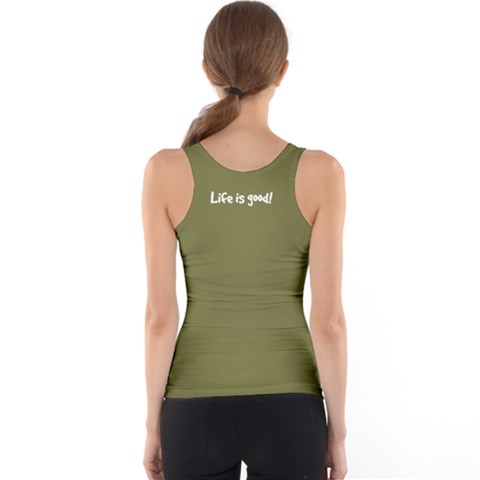 Women s Basic Tank Top Back