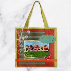 Zipper Grocery Tote Bag 