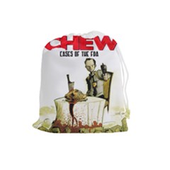 Chew-Large - Drawstring Pouch (Large)