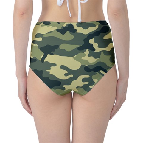 Classic High-Waist Bikini Bottoms 