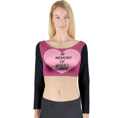 Long Sleeve Crop Top 