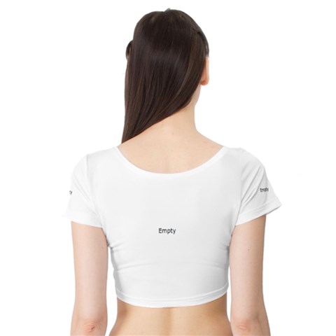 Short Sleeve Crop Top 