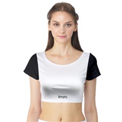 Short Sleeve Crop Top