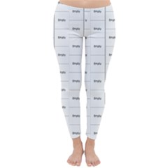 Heroes Leggings - Classic Winter Leggings