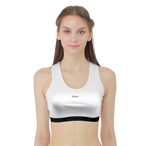 Sports Bra with Border 