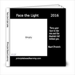 Face the Light 2016 - 6x6 Photo Book (20 pages)
