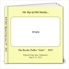 R-P Girls Week 2015 - 8x8 Photo Book (20 pages)