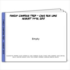 2015 camping trip - 9x7 Photo Book (20 pages)