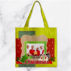 Zipper Grocery Tote Bag 