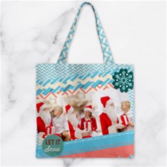 Zipper Grocery Tote Bag 