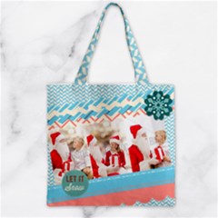 Zipper Grocery Tote Bag 